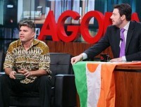 No programa Agora é Tarde, ex paquito da Xuxa, Alexandre Canhoni, fala sobre seu trabalho missionário na África